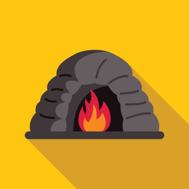 Taş devri fırınının bu temsili tarih öncesi, aşçılık ve hayatta kalma projeleri için mükemmeldir.