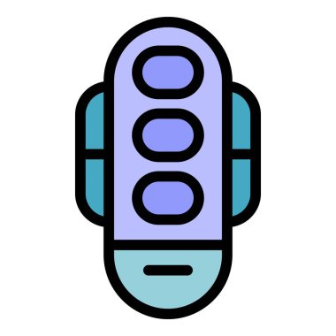 Yönetim sistemini temsil eden modern akıllı ev denetim paneli simgesi