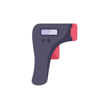 Vücut ısısını, nesneyi veya çevreyi ölçmek için dijital temas olmayan kızılötesi silah