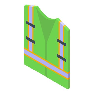 Çevreci çizgili yeşil güvenlik yeleği endüstriyel alanlarda ve yollarda işçilerin görünmesini sağlıyor.