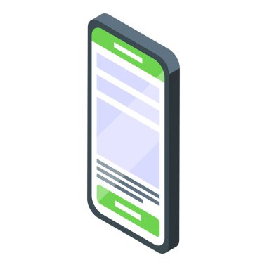 Smartphone eylem düğmesine yeşil çağrı içeren bir web sitesi indirme sayfası görüntülüyor