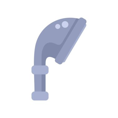 Duş başlığı spreyleme suyu, banyo hijyen kavramlarını temsil etmek için mükemmel.