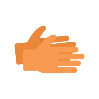 İki el alkışlıyor, neşeli bir onay ve destek sesi yaratıyor.