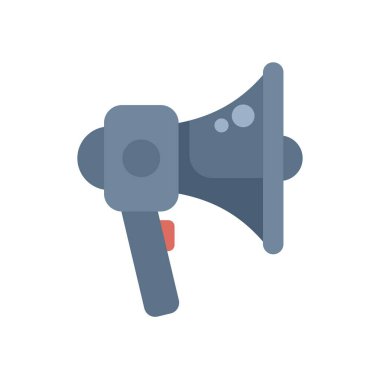 Bu megafon simgesi önemli duyuruları temsil etmek için mükemmel.