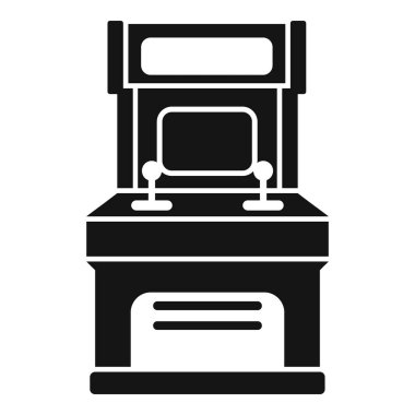 Bu vektör illüstrasyonunda oyun, nostalji ve eğlence ile ilgili tasarımlar için mükemmel bir retro oyun makinesi yer almaktadır.