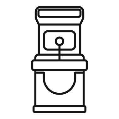 Oyun makinesinin bu basit tasarımı eğlence ve oyun ile ilgili projeler için mükemmeldir.