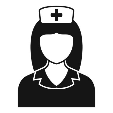 Üniforma giyen kadın hemşire mesleğini gösteriyor.