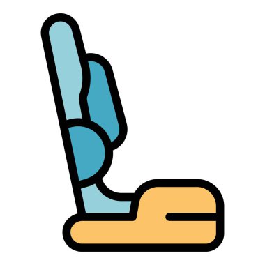 Bebek oto koltuğunun bu simgesi seyahat ederken çocuklar için güvenlik ve rahatlığı temsil eder.