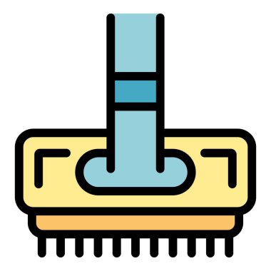 Temiz ve hijyenik bir ortam sağlamak için etkin bir temizlik ve temizlik fırçası.