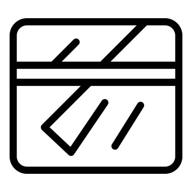 Bir araba penceresi için basit bir güneş kremi simgesi, güneşten korunma sağlıyor.