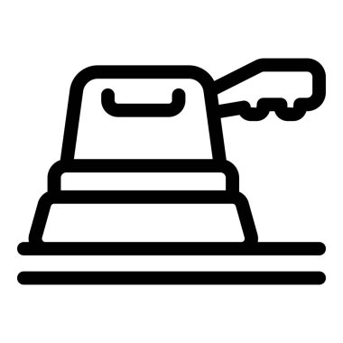 Bu yer cilası simgesi temizlik hizmetleri web sitesi veya uygulaması için mükemmeldir