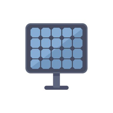 Güneş ışığını elektriğe dönüştüren güneş paneli, yenilenebilir ve sürdürülebilir enerji kaynakları kavramını vurguluyor