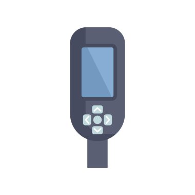 Boş ekran kullanan el bilgisayarı, kullanıcı etkileşimi için düğmeleri olan önemli bilgileri görüntülüyor