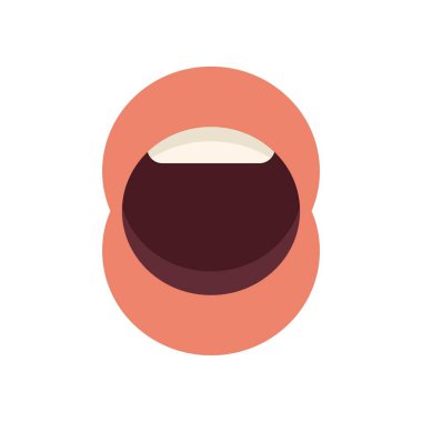 Çizgi film ağzında dişlerle konuşmak, şarkı söylemek ya da bağırmak.