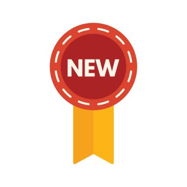 Sarı kurdeleli kırmızı yuvarlak etiket stoktaki son ürün veya servisi gösteriyor