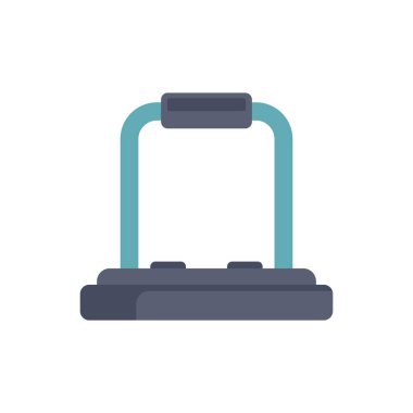 Havaalanı güvenlik metal detektör kapısı havaalanı kontrol noktasında, düz çizgi film vektör çizimi beyaz arka planda izole