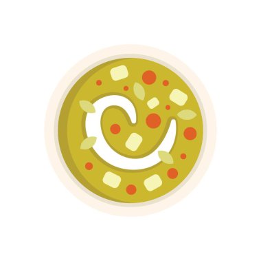 Akşam yemeğinde sıcak çorba var. Soğuk bir kış gecesi için mükemmel.