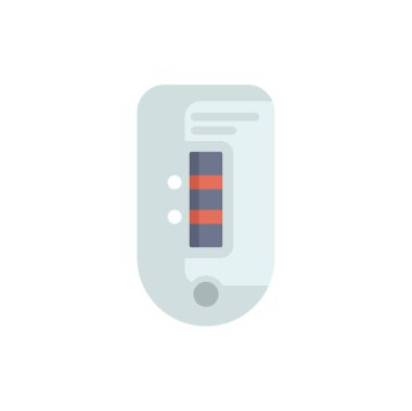 Elektrik sayacı ekranında enerji tüketim bilgilerini gösteriyor