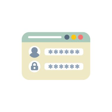 Web sitesi giriş sayfası kullanıcı adı ve parola ile gösteriliyor, güvenli form etkinleştiriliyor