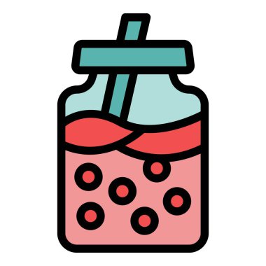 Yaz içeceği tazeleniyor ve cam kavanozda tapyoka incileri yapılıyor.