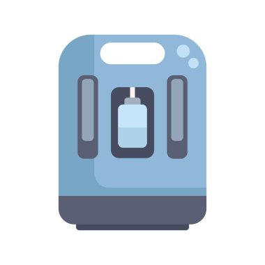 Tıbbi cihaz hastaya serum yoluyla tuz çözeltisi veriyor.