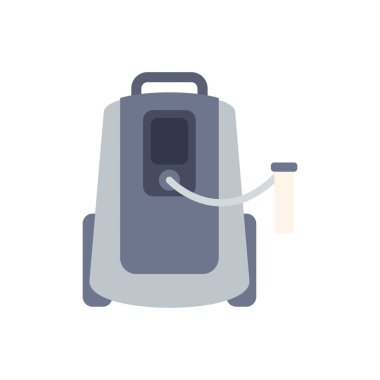 Taşınabilir oksijen konsantratörü, solunum sorunu olan kişilere oksijen sağlamak için kullanılan tıbbi bir cihaz.