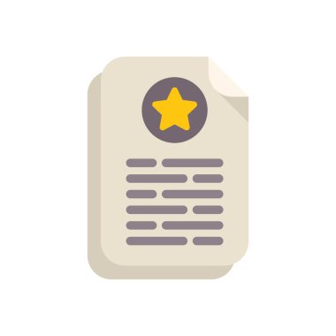 Belge önemli bilgi ve görevleri gösteren bir yıldız ile gösteriliyor