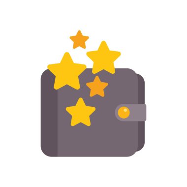 Kapalı cüzdan olumlu bir eleştiri veya geri bildirim göstererek beş altın yıldız alıyor