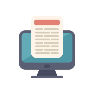 Masaüstü bilgisayarı dijital bilgi erişimi kavramını vurgulayarak çevrimiçi iletişim için önemli bir belge gösteriyor