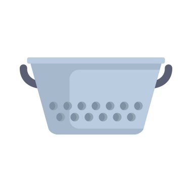 Meyve, sebze ya da makarna yıkadıktan sonra aşırı su emen metal kevgir tasviri