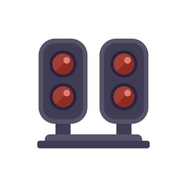 Her iki kırmızı lambayla başlayan ışıklar, bir yarışın başladığını işaret ediyor.