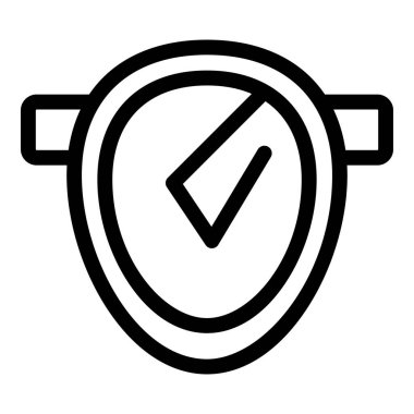 Ekranda işaretleme simgesi gösteren akıllı saat, başarılı bir eylem veya görev tamamlamayı gösterir