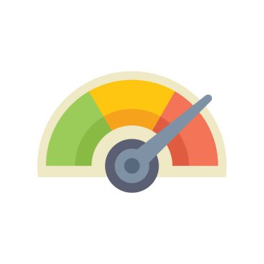 Hız göstergesi, performansın veya verimliliğin arttığını gösteriyor.