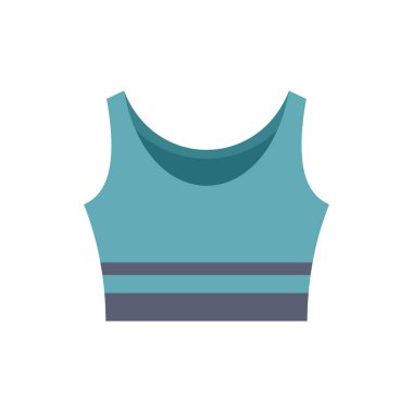 Çizgili mavi spor sutyen, her antrenmanda rahat ve destekli kalmak için mükemmel.