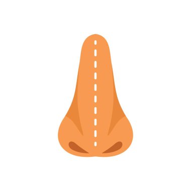 Burun düzeltme çizgileri olan burun, estetik ameliyat için yaygın bir estetik ameliyat.