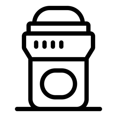 Modern bir jiletin yüzeyde duran basit bir simgesi