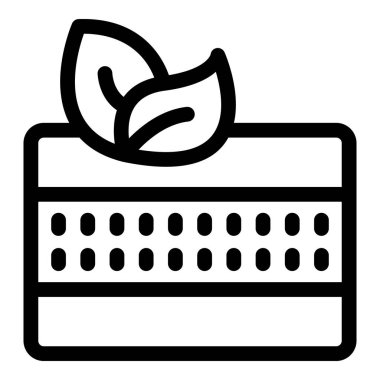 İyi bir uyku için doğal ve çevre dostu malzemelerden yapılmış solunabilir yatak.