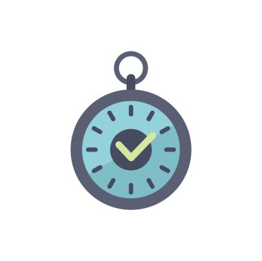 Cep saati, işaretli bir sembolle üretken olma zamanının geldiğini gösteriyor.