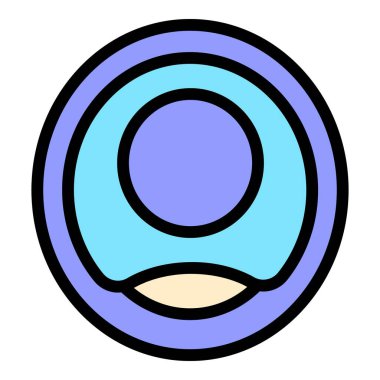 Türbanlı birini temsil eden basit bir simge, tevazu, inanç ve kültürel kimliği sembolize ediyor.