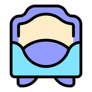 Bebek beşiği yeni doğan çocuk için rahat ve güvenli bir uyku alanı, bebek odası için gerekli mobilyalar