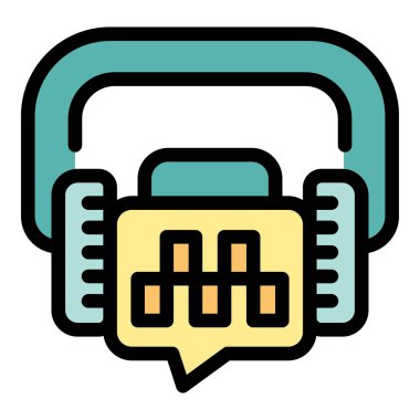 Ses asistanı, akıllı telefondan görüntülenen ses çubuklarıyla kullanıcı komutunu dinliyor