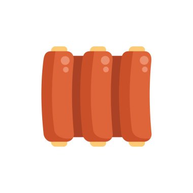 Lezzetli ızgara pirzola, barbekü partisi için hazır.