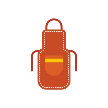 Bu kahverengi mutfak önlüğü yemek pişirirken veya pişirirken giysilerinizi korumak için mükemmeldir.