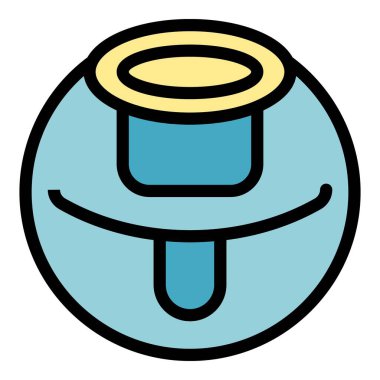 Modern yuvarlak nemlendirici havaya su buharı yayıyor, hava kalitesini arttırıyor.