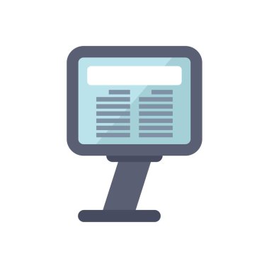 Havaalanı bilgi panosu, beyaz bir arka planda izole edilmiş yolcuların uçuş çizelgesini gösteriyor.