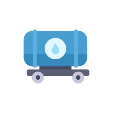 Su kaynaklarını taşıyan mavi su tankeri kamyonu, hidrasyonu ve temel ihtiyaçları destekliyor