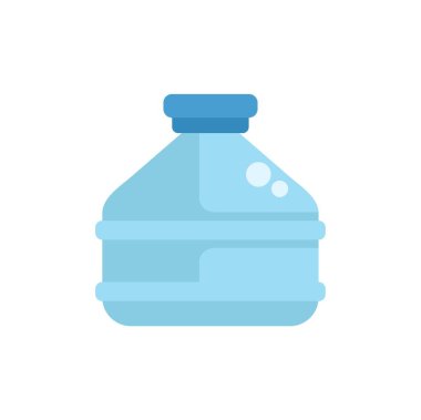 Mavi yeniden kullanılabilir su şişesi insanları gün boyunca susuz kalmamaları için cesaretlendiriyor.