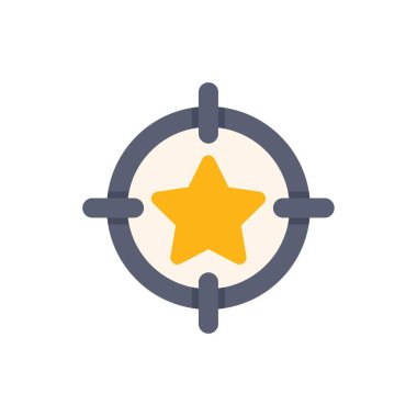 Hedef kitle, pazarlama hedefi hedefleme, hedefe odaklanma, müşteri hedef simgesi