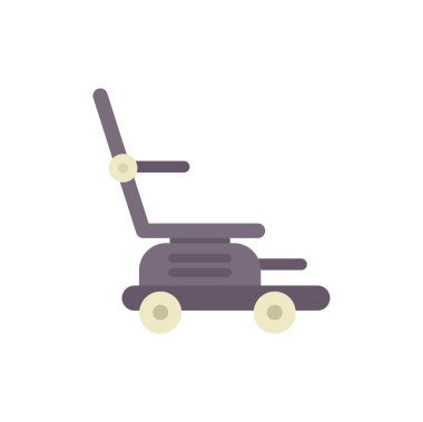 Elektrikli çim biçme makinesi. Çim biçme makinesi. Çimleri korumak için bahçe malzemesi.