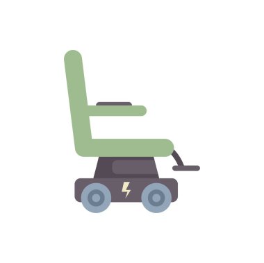 Elektrikli sandalye engelli bir insana bağımsızlık ve hareketlilik sağlıyor